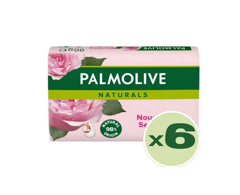 PALMOLIVE SAPUN 6BUCX90G ROSE PETALS 